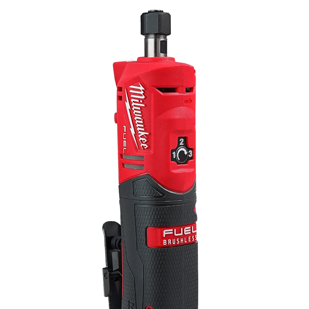 Машина прямошліфувальна акумуляторна безщіткова MILWAUKEE M12 FDGS-422B (ЗУ+2акк+сумка)