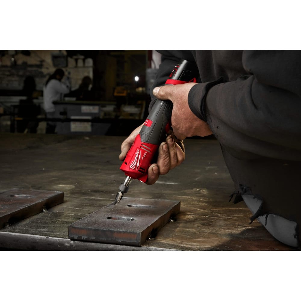 Машина прямошліфувальна акумуляторна безщіткова MILWAUKEE M12 FDGS-422B (ЗУ+2акк+сумка)