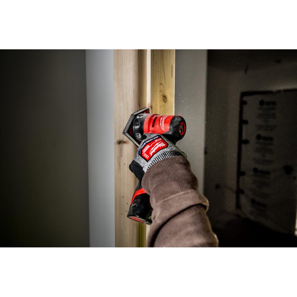 Шліфмашина вібраційна акумуляторна безщіткова MILWAUKEE M12 FDSS-422X (ЗУ+2акк.+HDкейс)