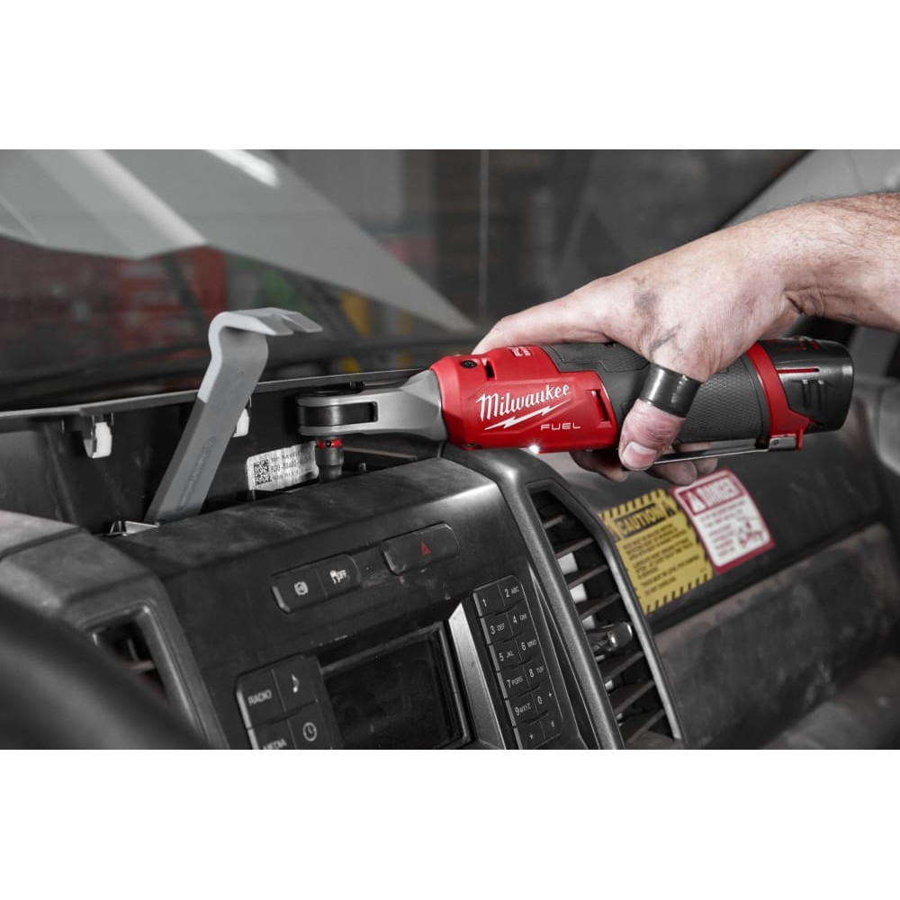 Трещітка акумуляторна безщіткова MILWAUKEE 1/4\" (47 Нм) M12 FHIR14-0 (каркас)