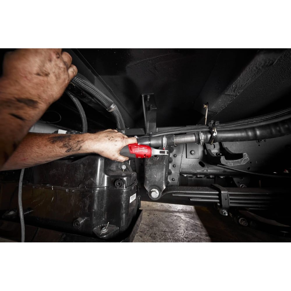 Трещітка акумуляторна безщіткова MILWAUKEE 1/4\" (47 Нм) M12 FHIR14-0 (каркас)