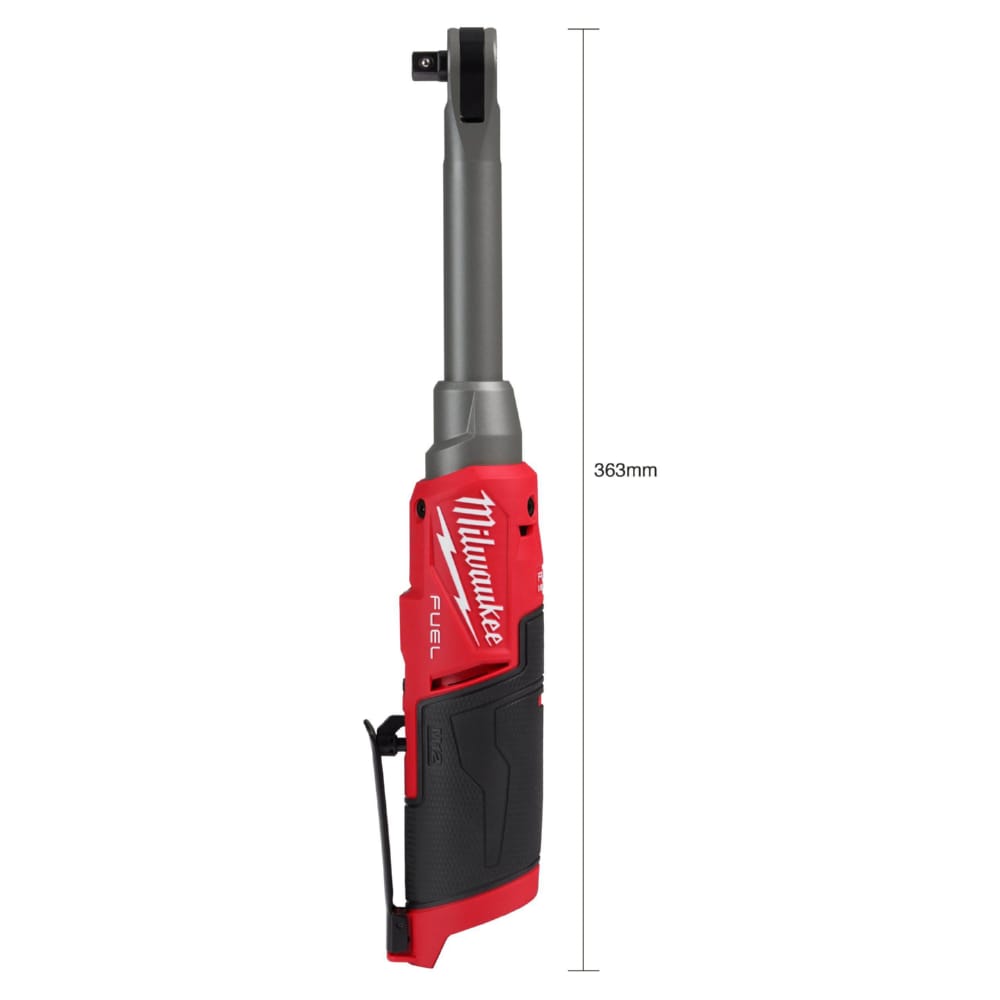 Трещётка аккумуляторная бесщёточная удлинённая MILWAUKEE 3/8\" (47 Нм) M12 2FHIR38LR-0 (каркас)