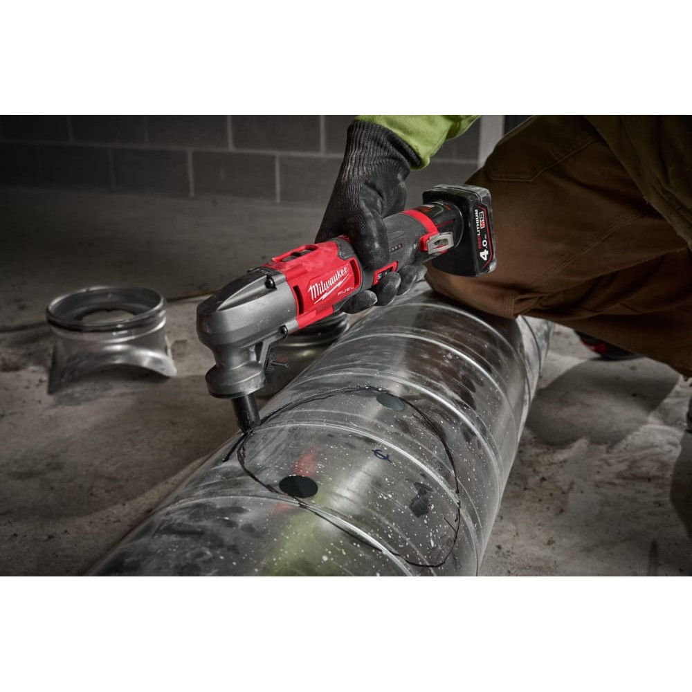 Ножницы по металлу аккумуляторные бесщёточный MILWAUKEE M12 FNB16-402X (ЗУ+2акк.Х4Ач+HDкейс)