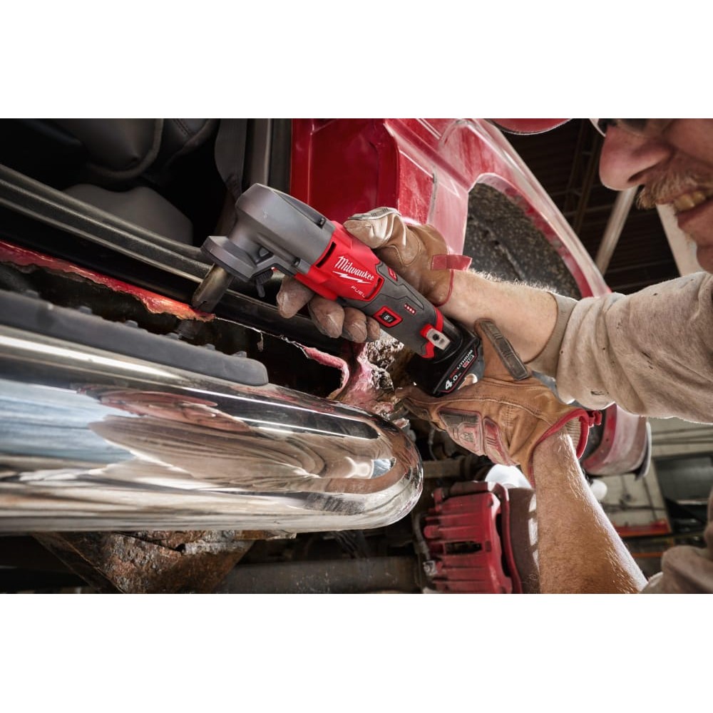 Ножницы по металлу аккумуляторные бесщёточный MILWAUKEE M12 FNB16-402X (ЗУ+2акк.Х4Ач+HDкейс)