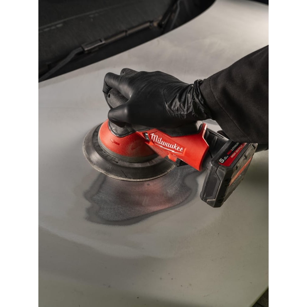 Шліфмашина ексцентрикова акумуляторна безщіткова MILWAUKEE M12 FROS5-0 Ø150мм (каркас)