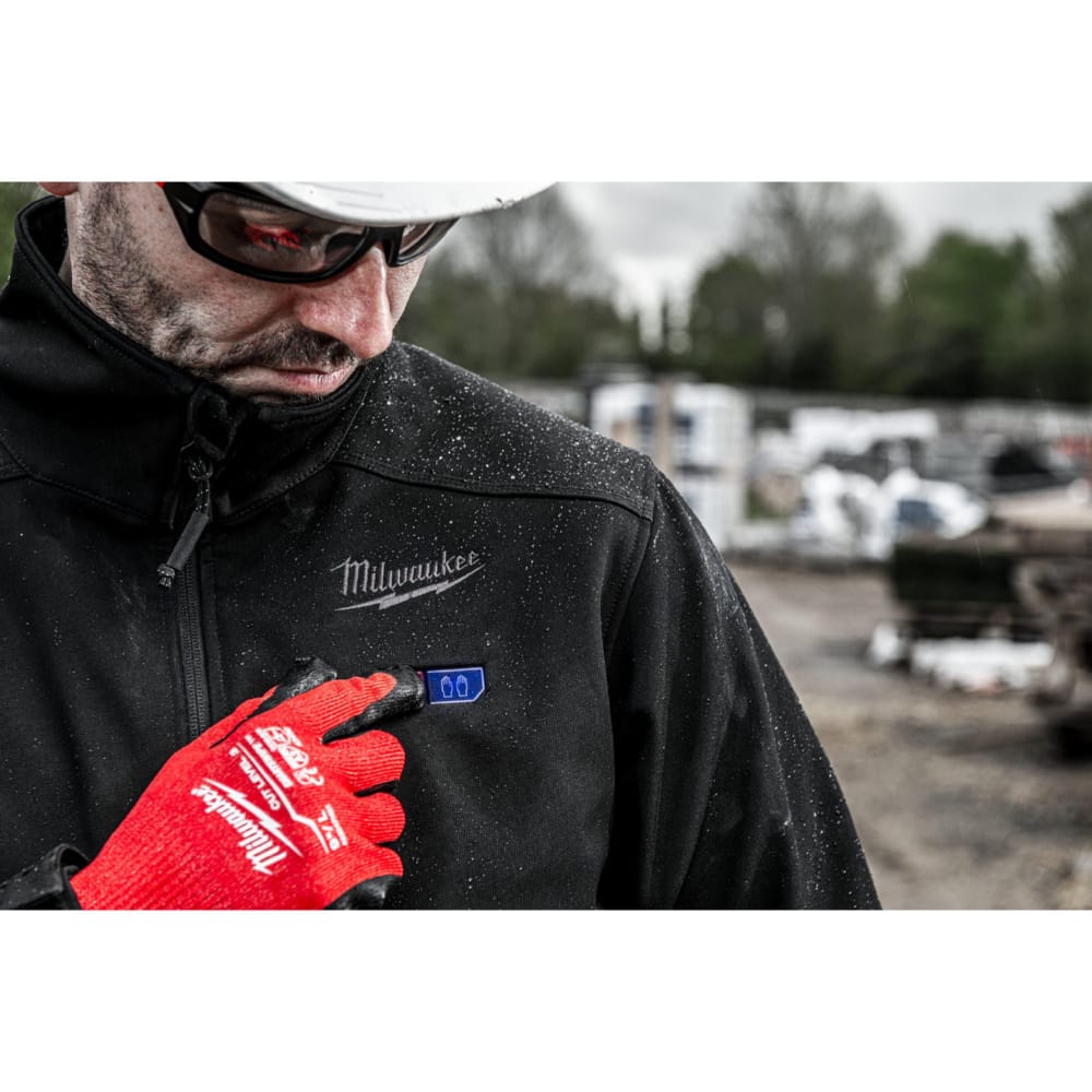 Куртка с подогревом  MILWAUKEE, M12 HJBL5-0 (S), черная (размер S)