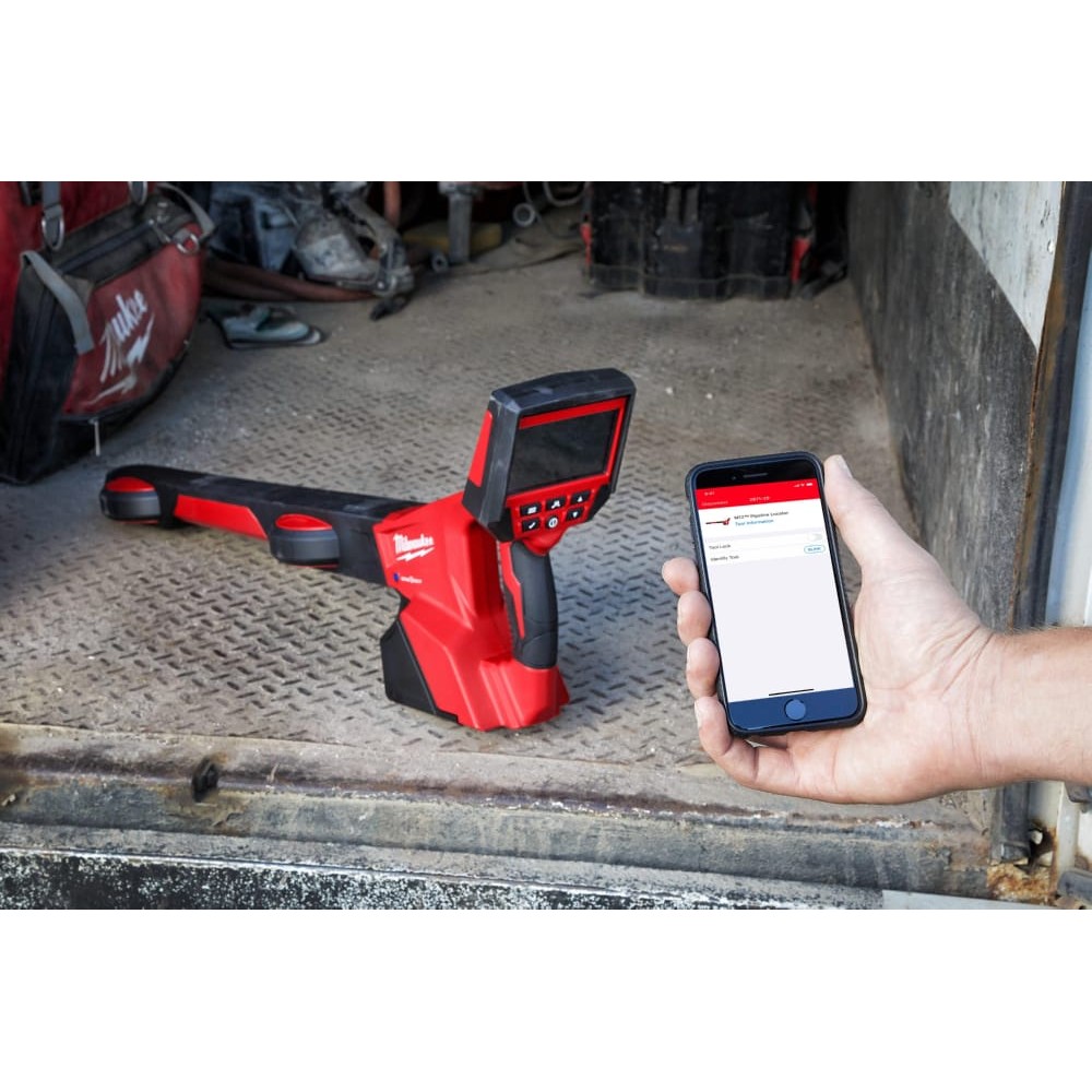 Локатор акумуляторний MILWAUKEE M12 PL-201C (ЗУ+1акк.Х2Ач+кейс)