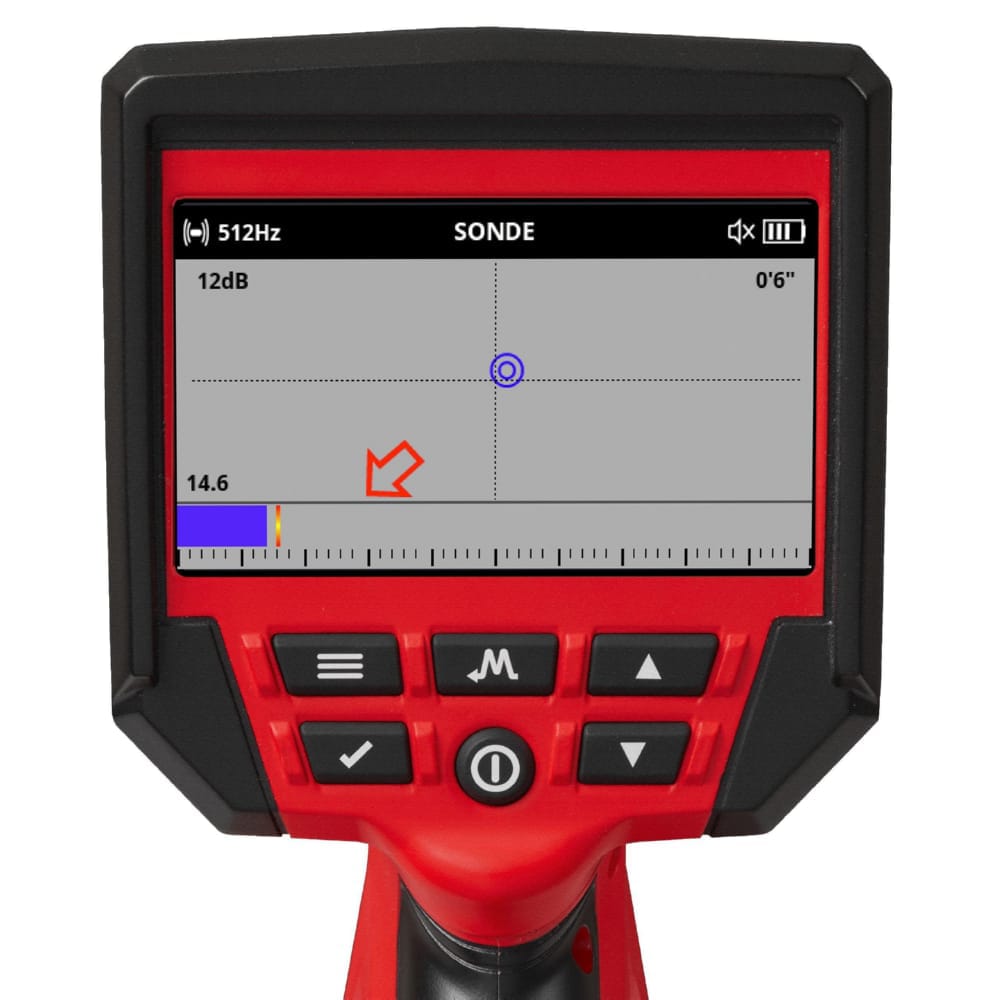 Локатор акумуляторний MILWAUKEE M12 PL-201C (ЗУ+1акк.Х2Ач+кейс)