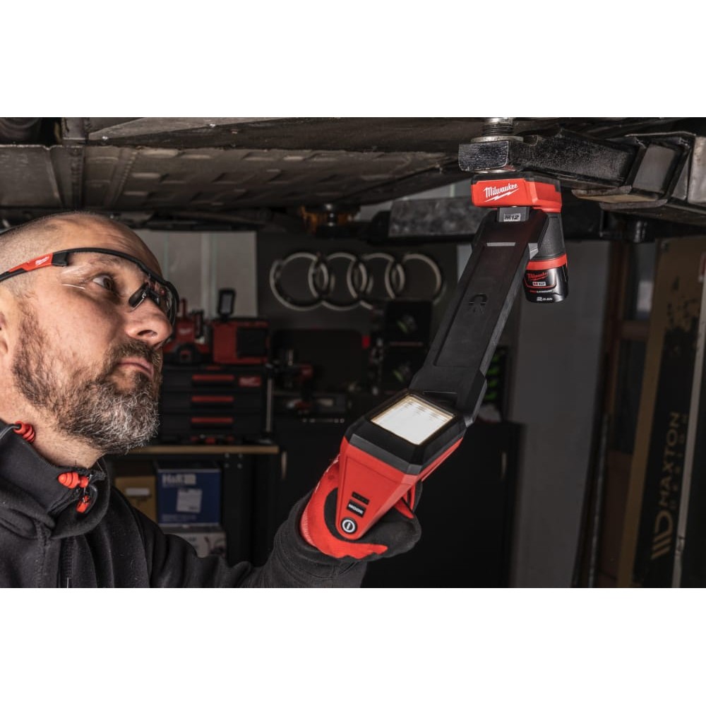 Ліхтар світлодіодний підрамний акумуляторний MILWAUKEE M12 UCL-0 (каркас)