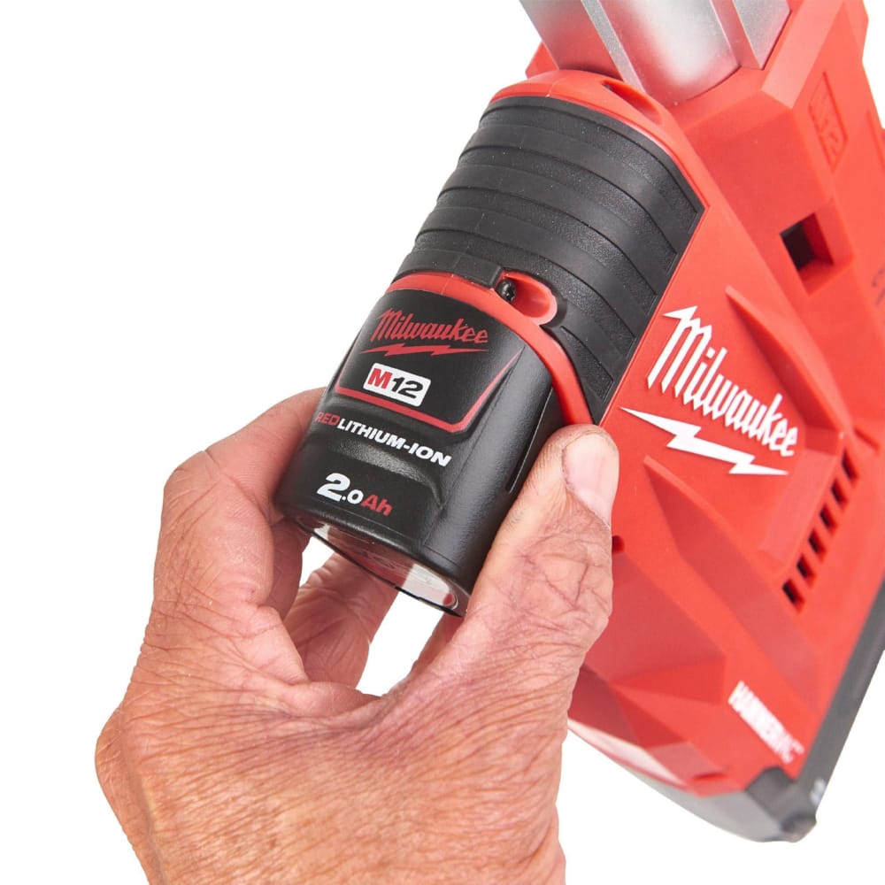Система видалення пилу акумуляторна MILWAUKEE M12 UDEL-201B (L-клас) (ЗУ+1акк.Х2Ач+сумка)