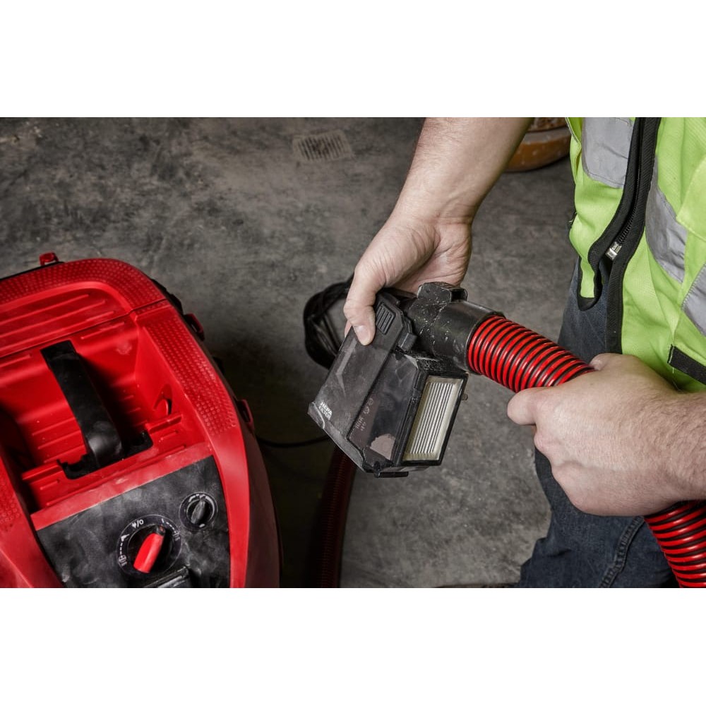 Система видалення пилу акумуляторна MILWAUKEE M12 UDEL-201B (L-клас) (ЗУ+1акк.Х2Ач+сумка)