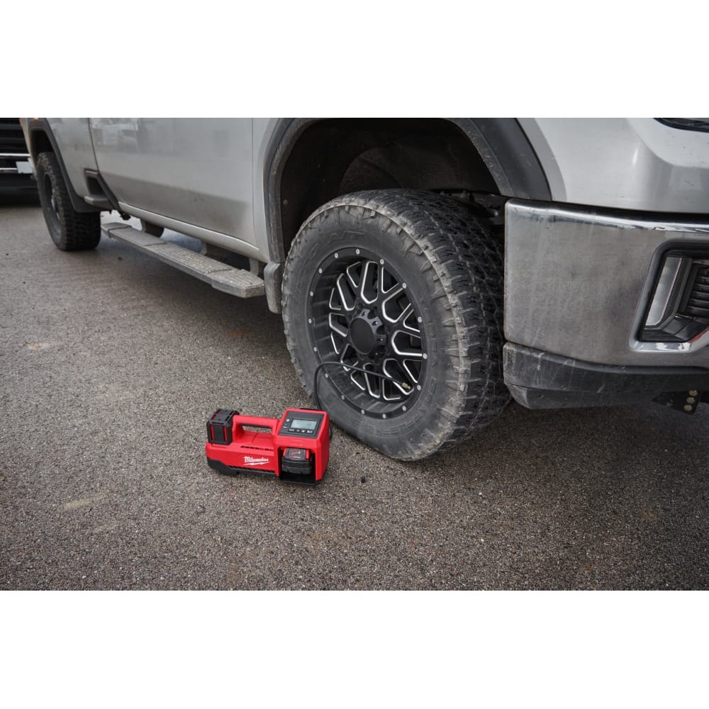 Компрессор воздушный аккумуляторный бесщеточный MILWAUKEE M18 BI-0 (каркас)