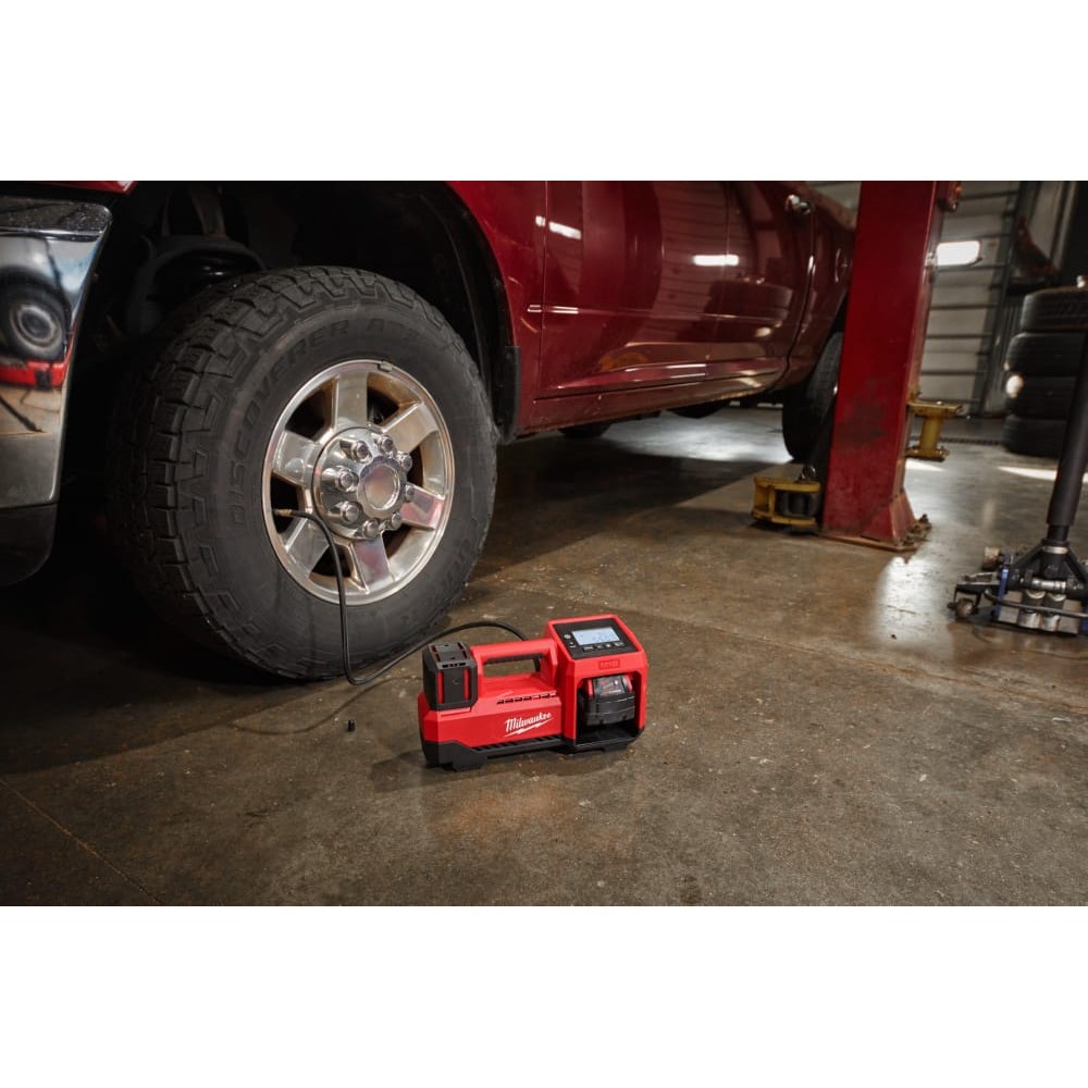 Компрессор воздушный аккумуляторный бесщеточный MILWAUKEE M18 BI-0 (каркас)