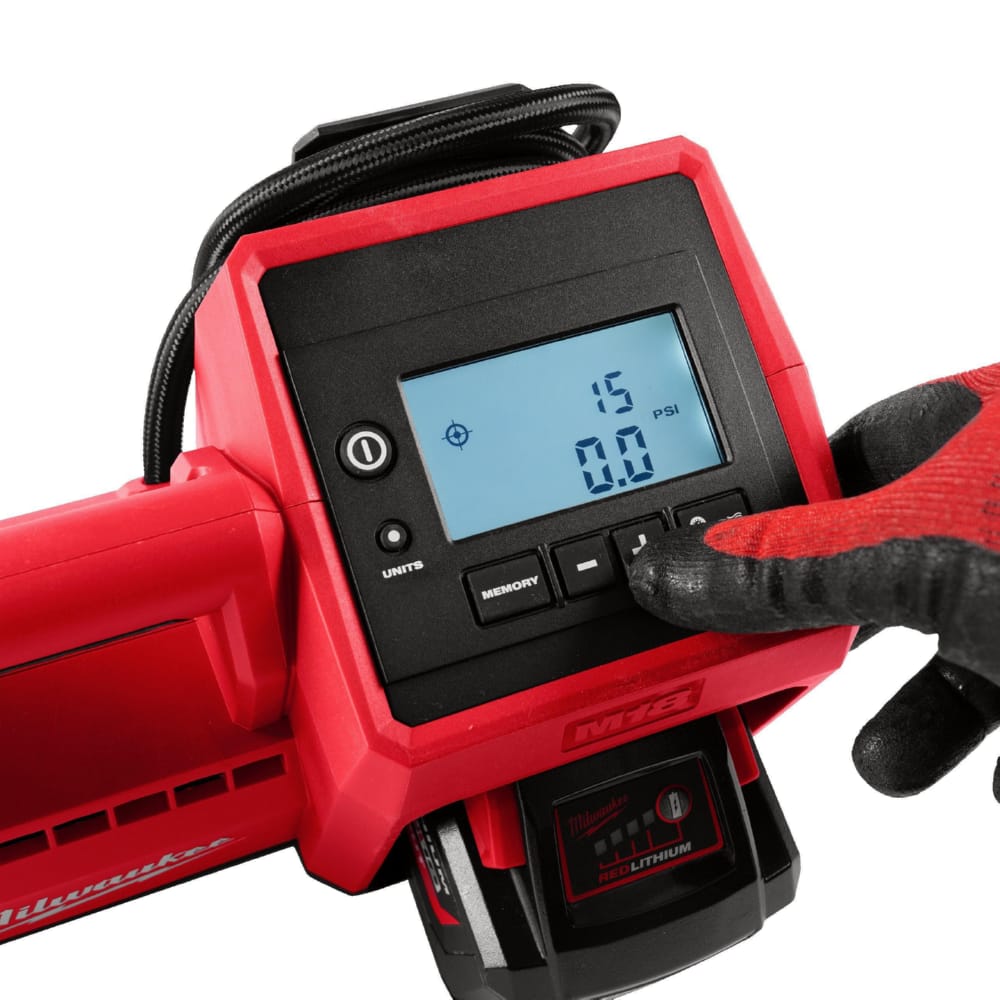 Компрессор воздушный аккумуляторный бесщеточный MILWAUKEE M18 BI-0 (каркас)