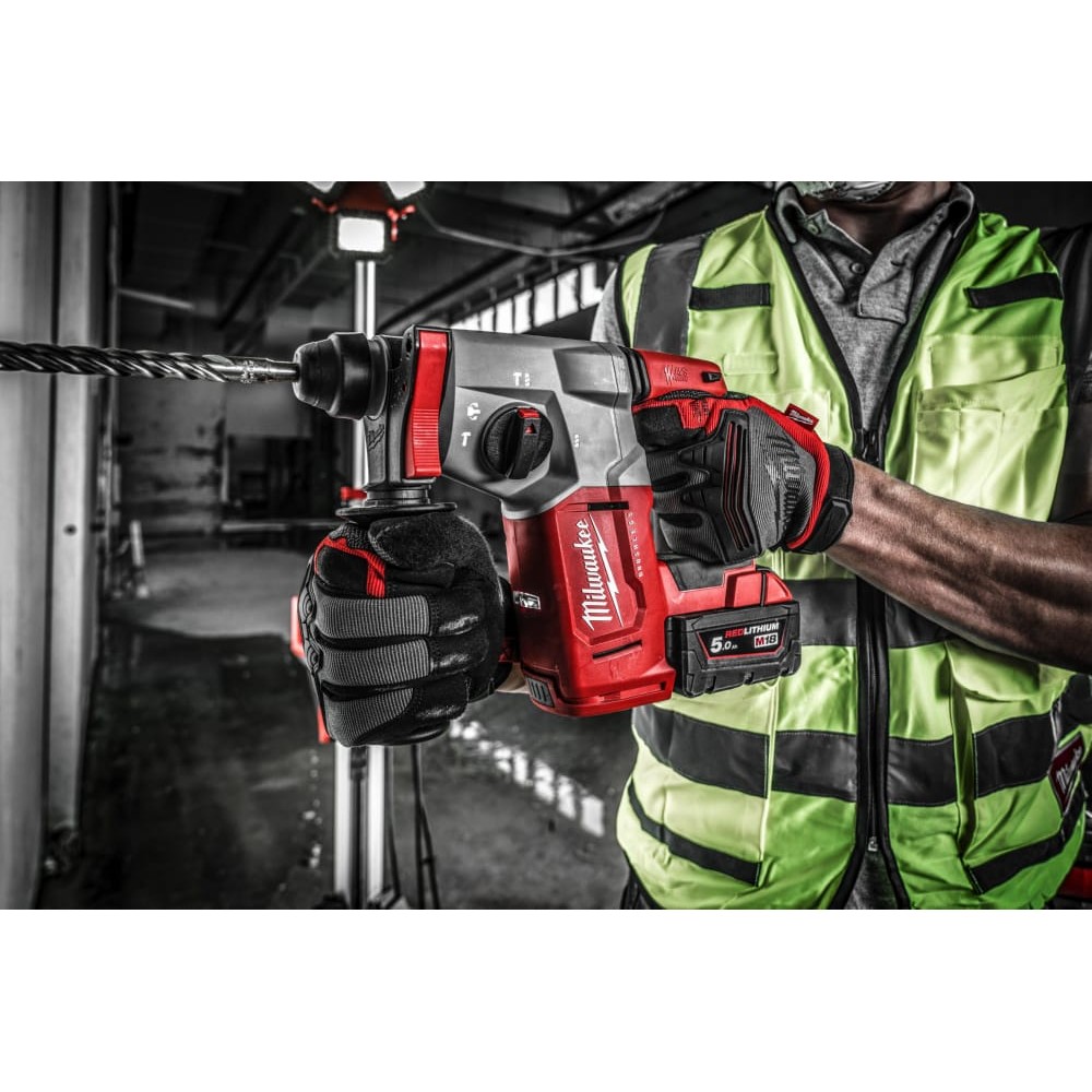 Перфоратор аккумуляторный бесщёточный SDS-PLUS MILWAUKEE M18 BLH-502X (2,3 Дж) (ЗУ+2ак.Х5Ач+HDкейс)