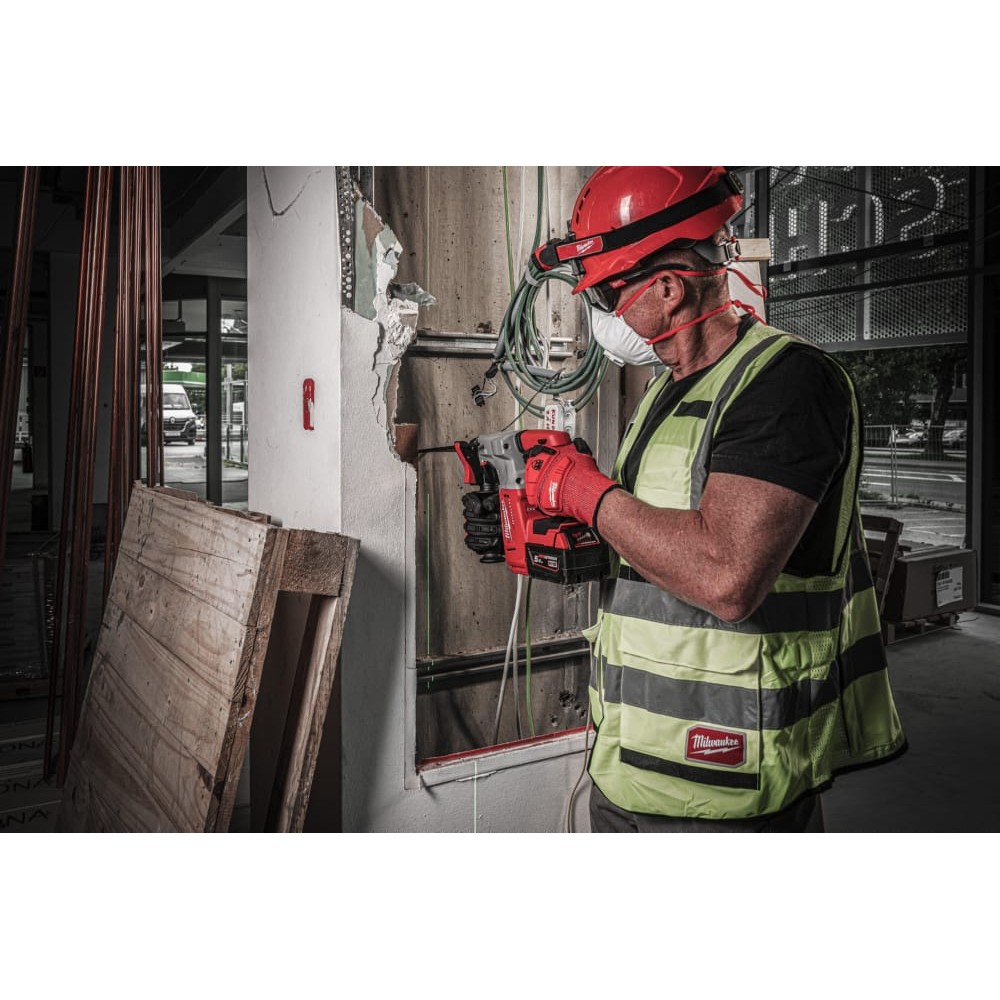 Перфоратор аккумуляторный бесщёточный SDS-PLUS MILWAUKEE M18 BLH-502X (2,3 Дж) (ЗУ+2ак.Х5Ач+HDкейс)