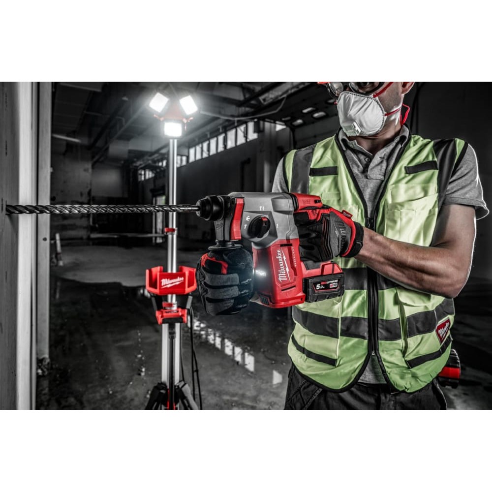 Перфоратор аккумуляторный бесщёточный SDS-PLUS MILWAUKEE M18 BLH-502X (2,3 Дж) (ЗУ+2ак.Х5Ач+HDкейс)