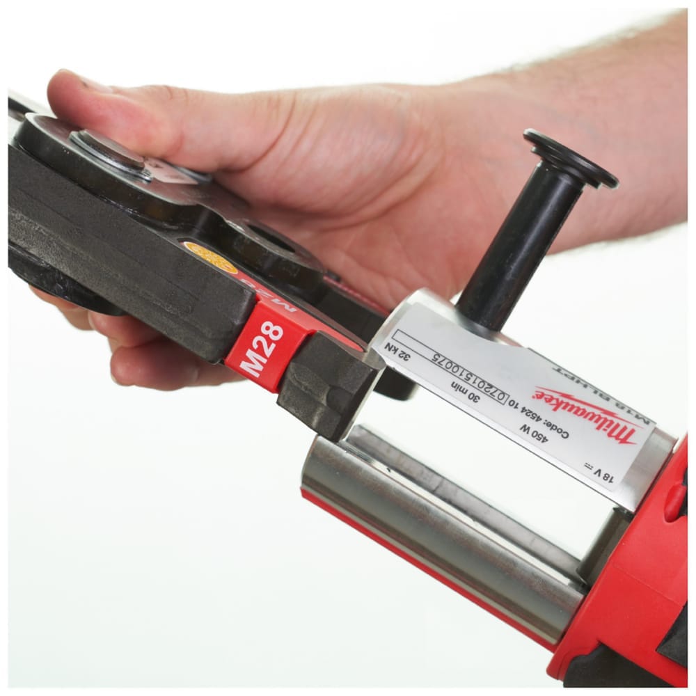 Обжимник гидравлический аккумуляторный для труб MILWAUKEE M18 BLHPT-202C (ЗУ+2Х2Ач+кейс)