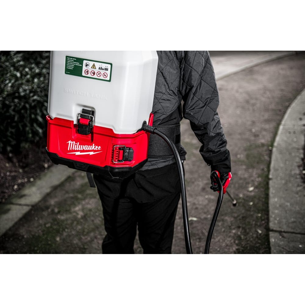 Обприскувач акумуляторний ранцевий MILWAUKEE M18 BPFPCS-0 SWITCH TANK™ для хімії (заміна на 4933