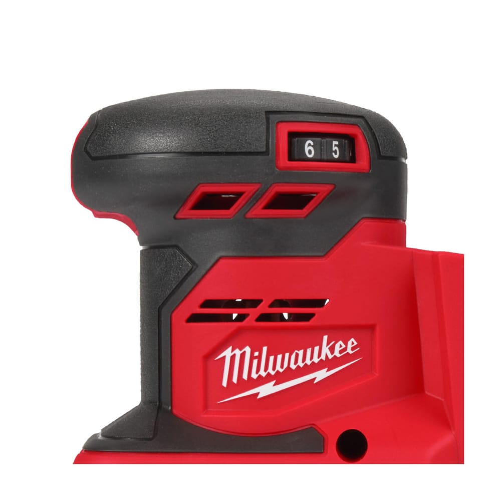 Шліфмашина вібраційна акумуляторна MILWAUKEE M18 BQSS-502B (ЗУ+2акк.Х5Ач+сумка)