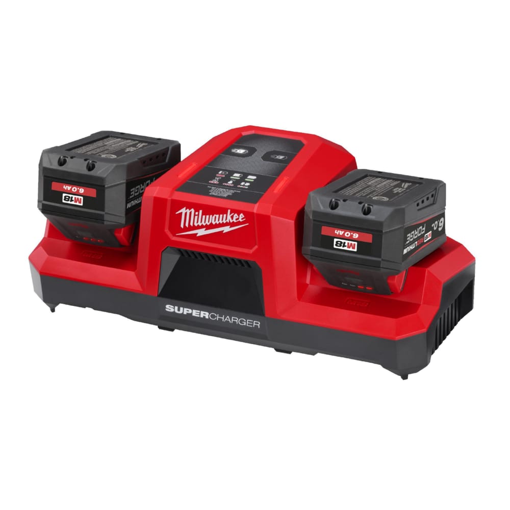 Зарядний пристрій MILWAUKEE M18 DBSC Dual SUPER CHARGER (заміна на 4932498557)