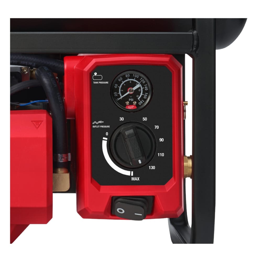 Компресор акумуляторний безщітковий MILWAUKEE M18 FAC-0 (ресивер 9,5 л, 9,3 БАР)