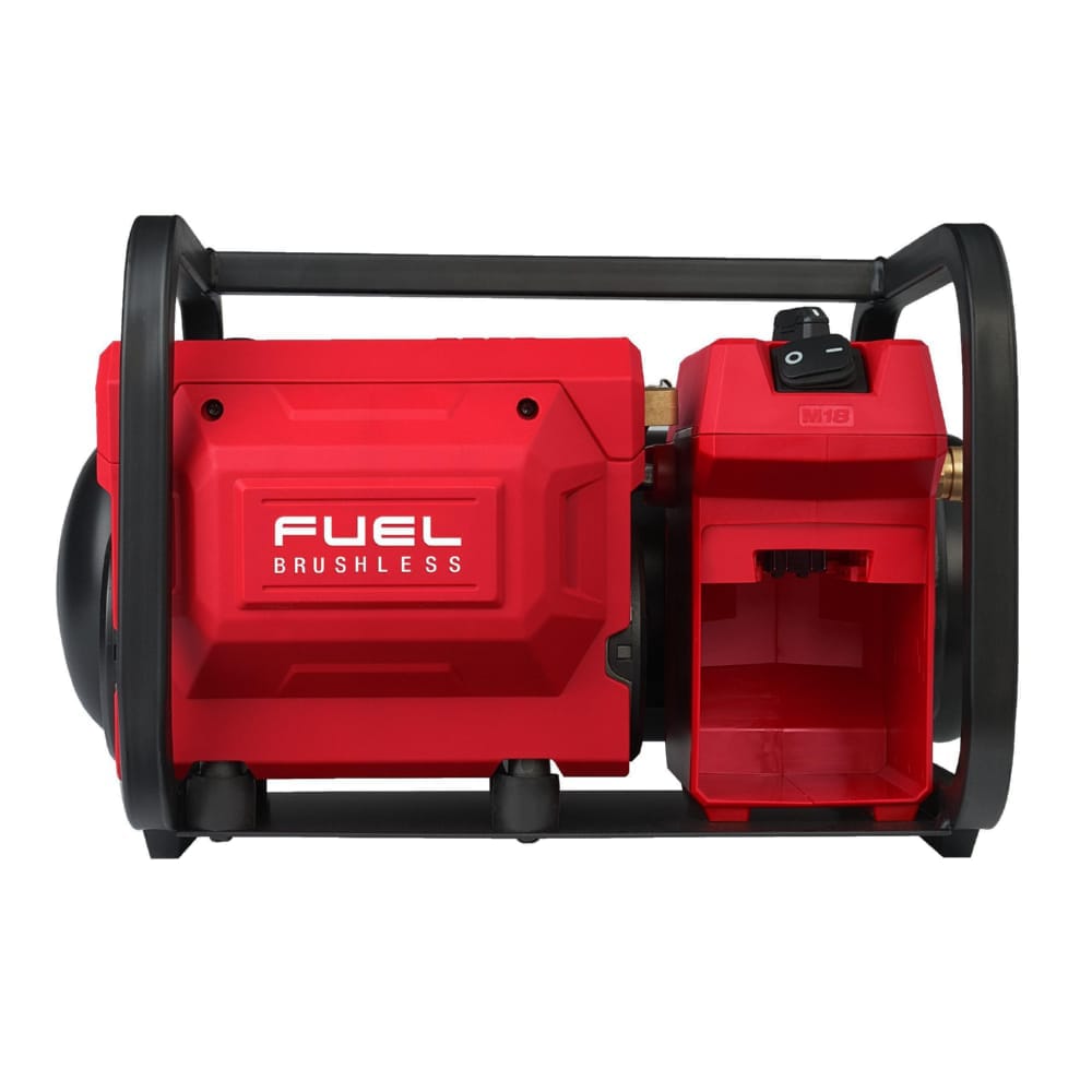 Компресор акумуляторний безщітковий MILWAUKEE M18 FAC-0 (ресивер 9,5 л, 9,3 БАР)