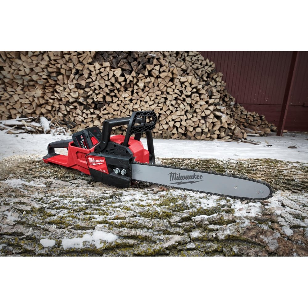 Пила ланцюгова акумуляторна безщіткова MILWAUKEE (шина 35см) M18 FCHS35-122 (ЗУ+2ак.Х12Ач) FORGE™