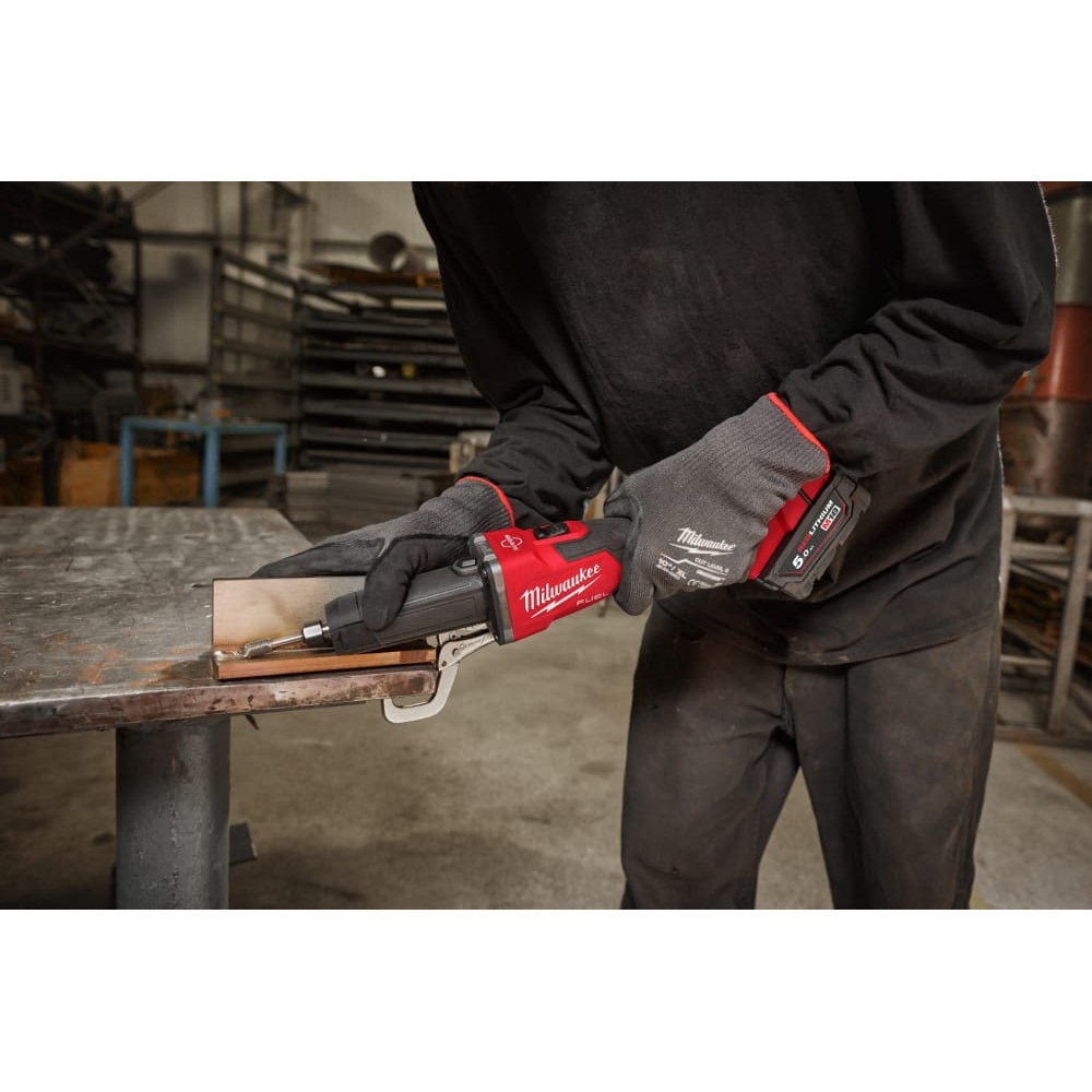 Машина прямошліфувальна акумуляторна безщіткова MILWAUKEE M18 FDGRB-502X (ЗУ+2акк.Х5Ач+HDкейс)