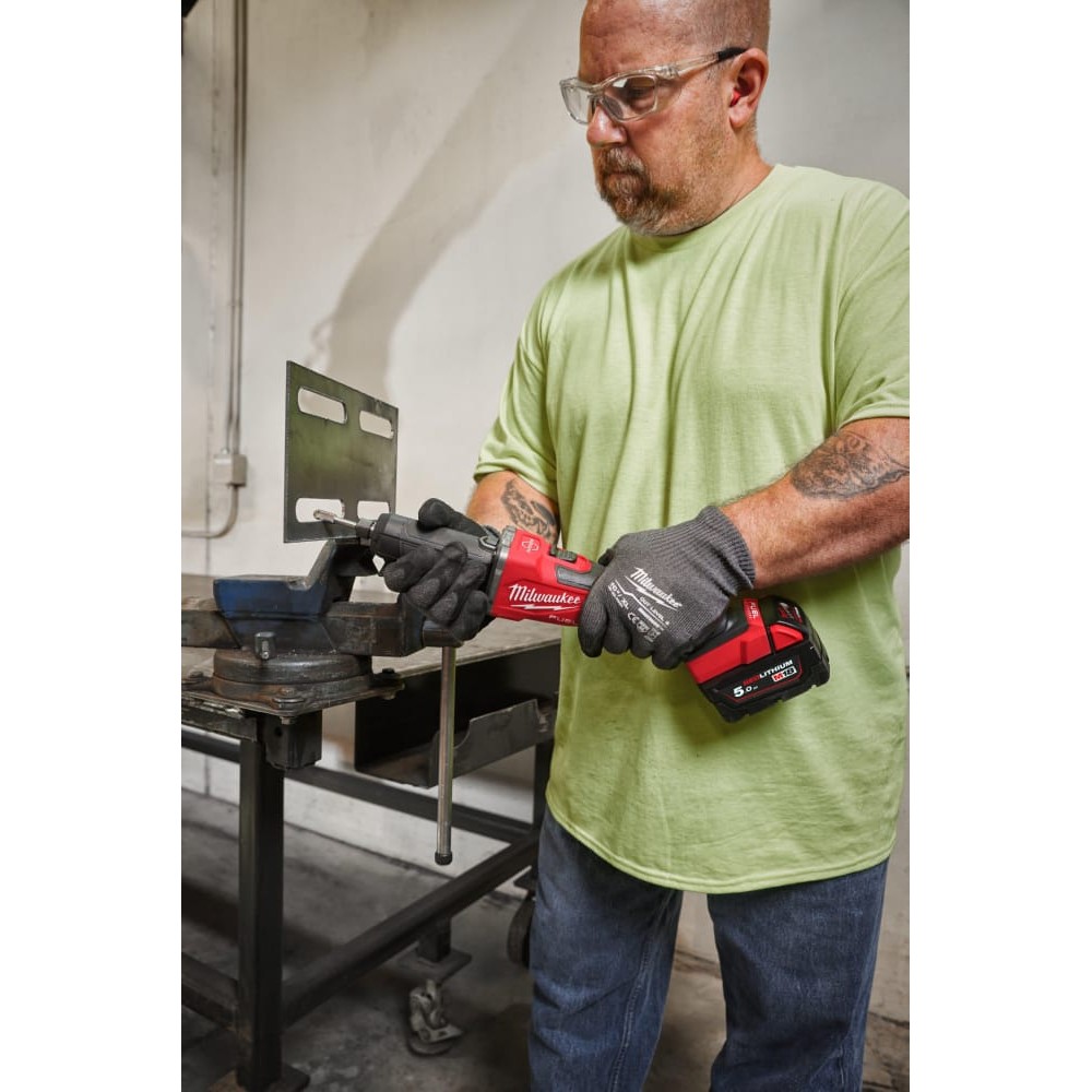 Машина прямошліфувальна акумуляторна безщіткова MILWAUKEE M18 FDGRB-502X (ЗУ+2акк.Х5Ач+HDкейс)