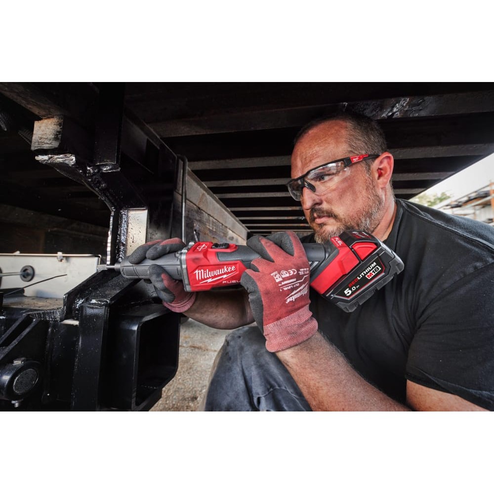 Машина прямошліфувальна акумуляторна безщіткова MILWAUKEE M18 FDGRB-502X (ЗУ+2акк.Х5Ач+HDкейс)