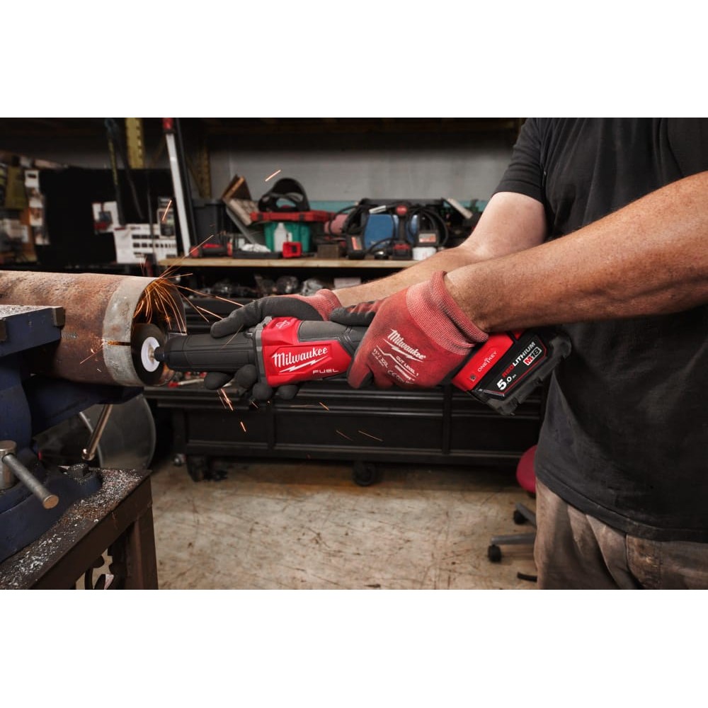 Машина прямошліфувальна акумуляторна безщіткова MILWAUKEE M18 FDGROVPDB-0X (HDкейс)