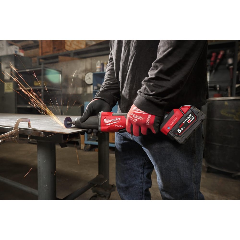 Машина прямошліфувальна акумуляторна безщіткова MILWAUKEE M18 FDGROVPDB-0X (HDкейс)