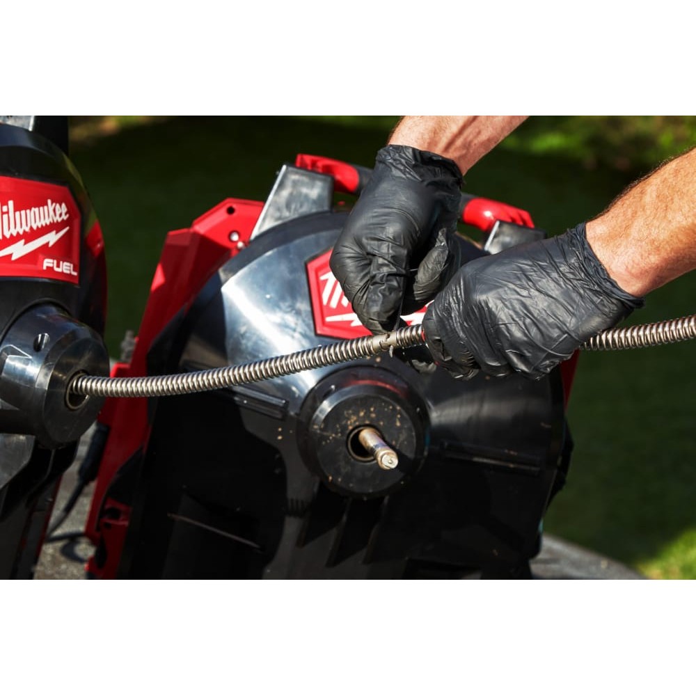 Машина прочистная аккумуляторная ранцевая MILWAUKEE M18 FFSDC10-0 трос 10мм (каркас)