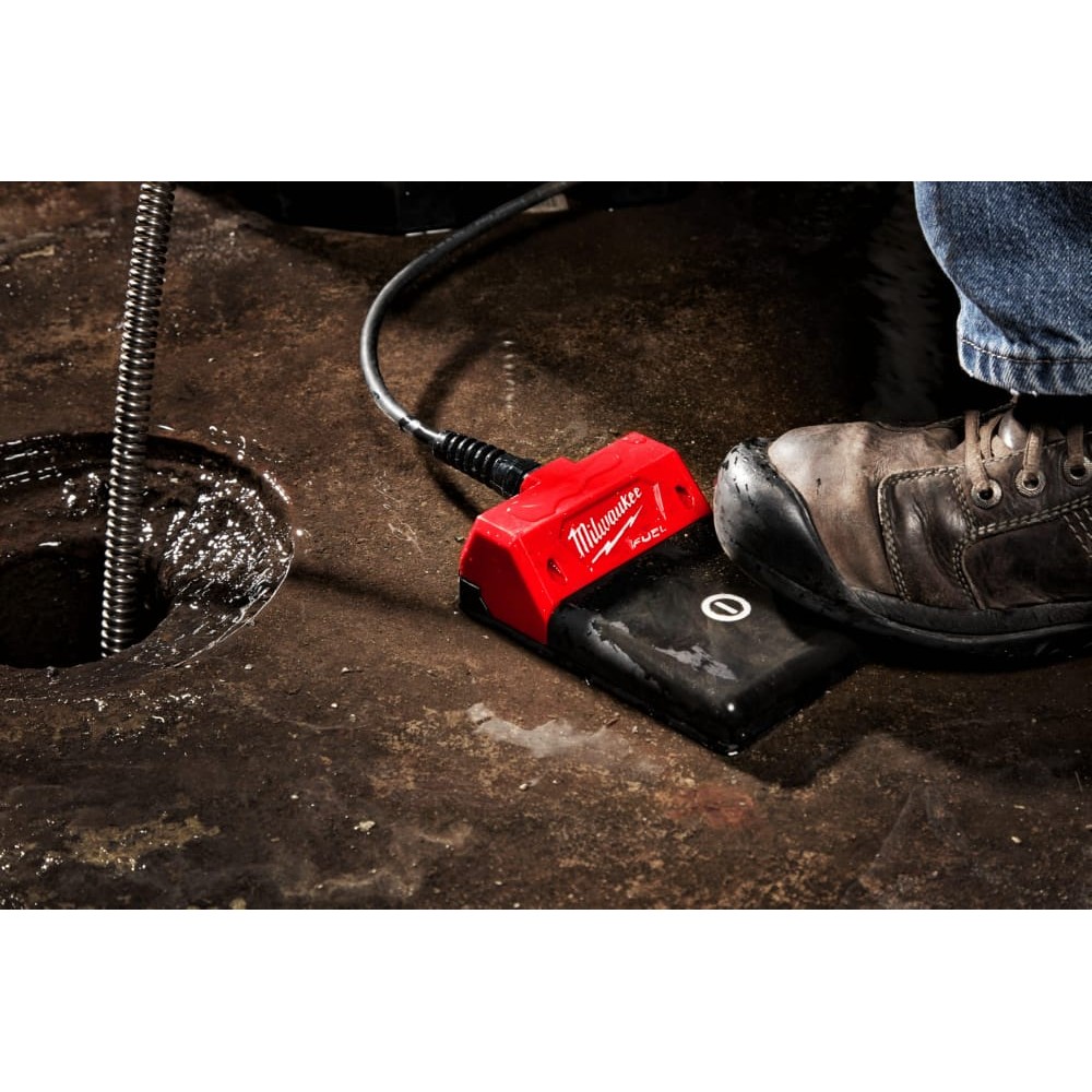 Машина прочистная аккумуляторная ранцевая MILWAUKEE M18 FFSDC10-0 трос 10мм (каркас)