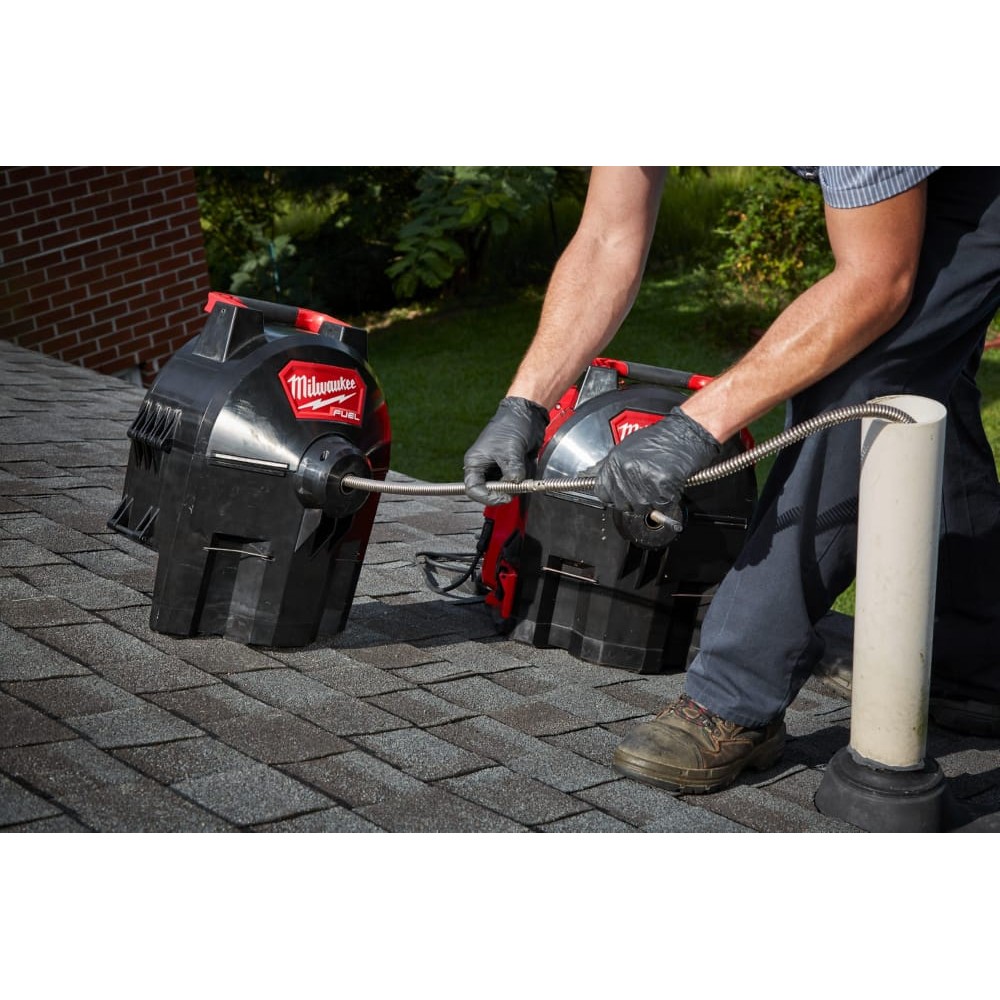 Машина прочистная аккумуляторная ранцевая MILWAUKEE M18 FFSDC13-0 трос 13мм (каркас)