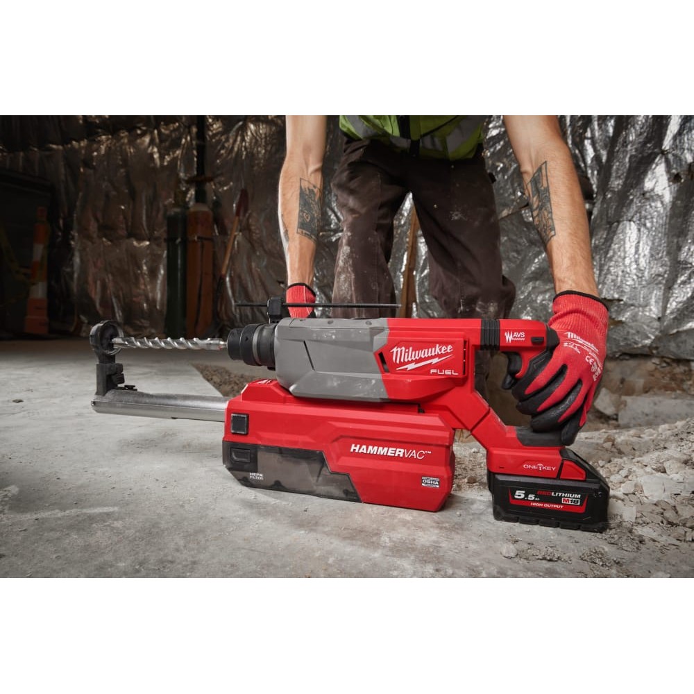 Перфоратор аккумуляторный бесщёточный SDS-PLUS MILWAUKEE M18 FHACOD32-0C (4,9Дж) (каркас+кейс)