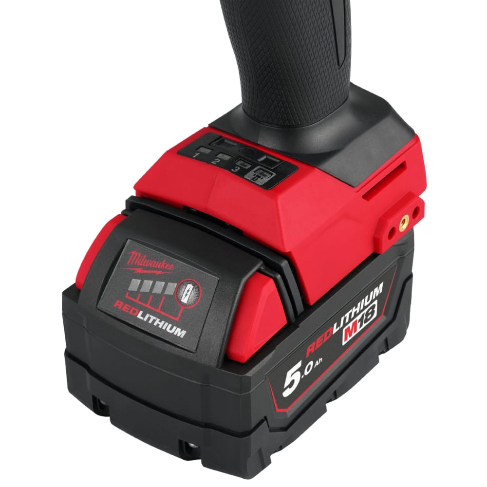 Гайковерт аккумуляторный бесщёточный MILWAUKEE 1/2\" (2034 Нм) M18 FHIW2F12-502X, с кольцом