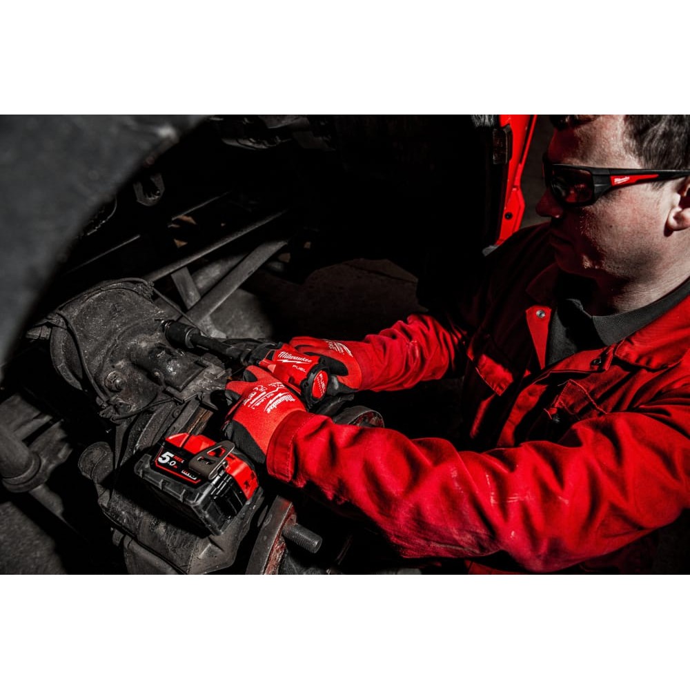 Гайковерт акумуляторний безщітковий MILWAUKEE 1/2'' (339Нм) M18 FIW2F12-502X, з кільцем (ЗУ+2Х5Ач)