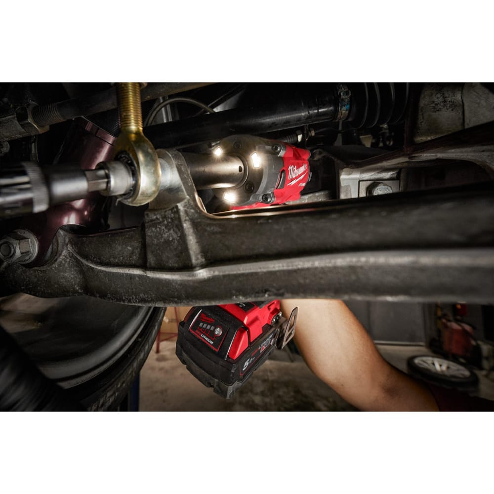Гайковерт акумуляторний безщітковий MILWAUKEE 1/2'' (339Нм) M18 FIW2F12-502X, з кільцем (ЗУ+2Х5Ач)