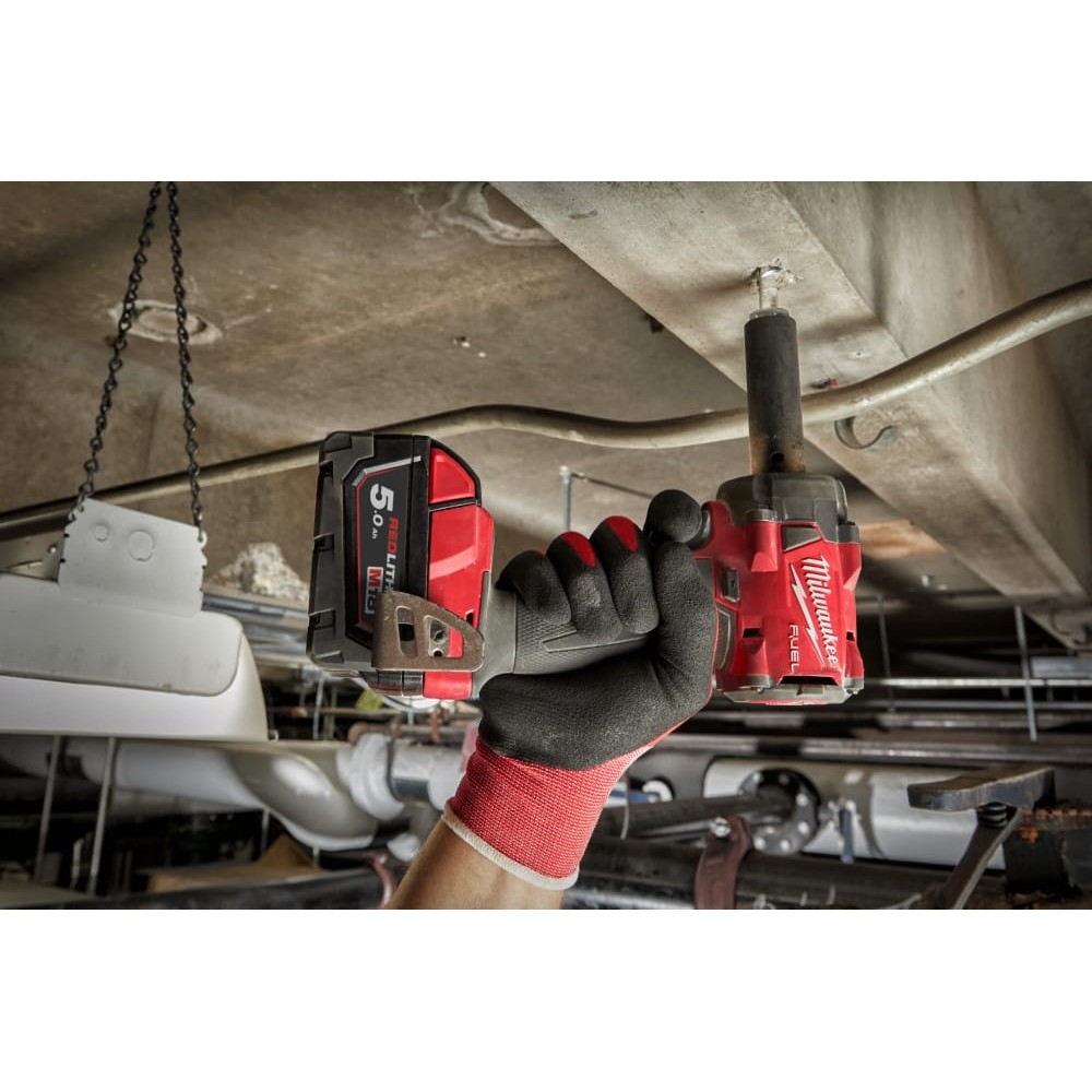 Гайковерт аккумуляторный бесщеточный MILWAUKEE 1/2\" (339 Нм) M18 FIW2P12-502X, с пином (ЗУ+2Х5Ач)