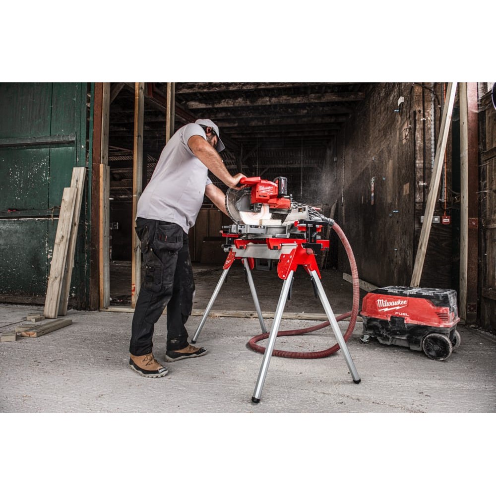 Пила торцювальна акумуляторна безщіткова MILWAUKEE M18 FMS254-0, Ø254мм (каркас)