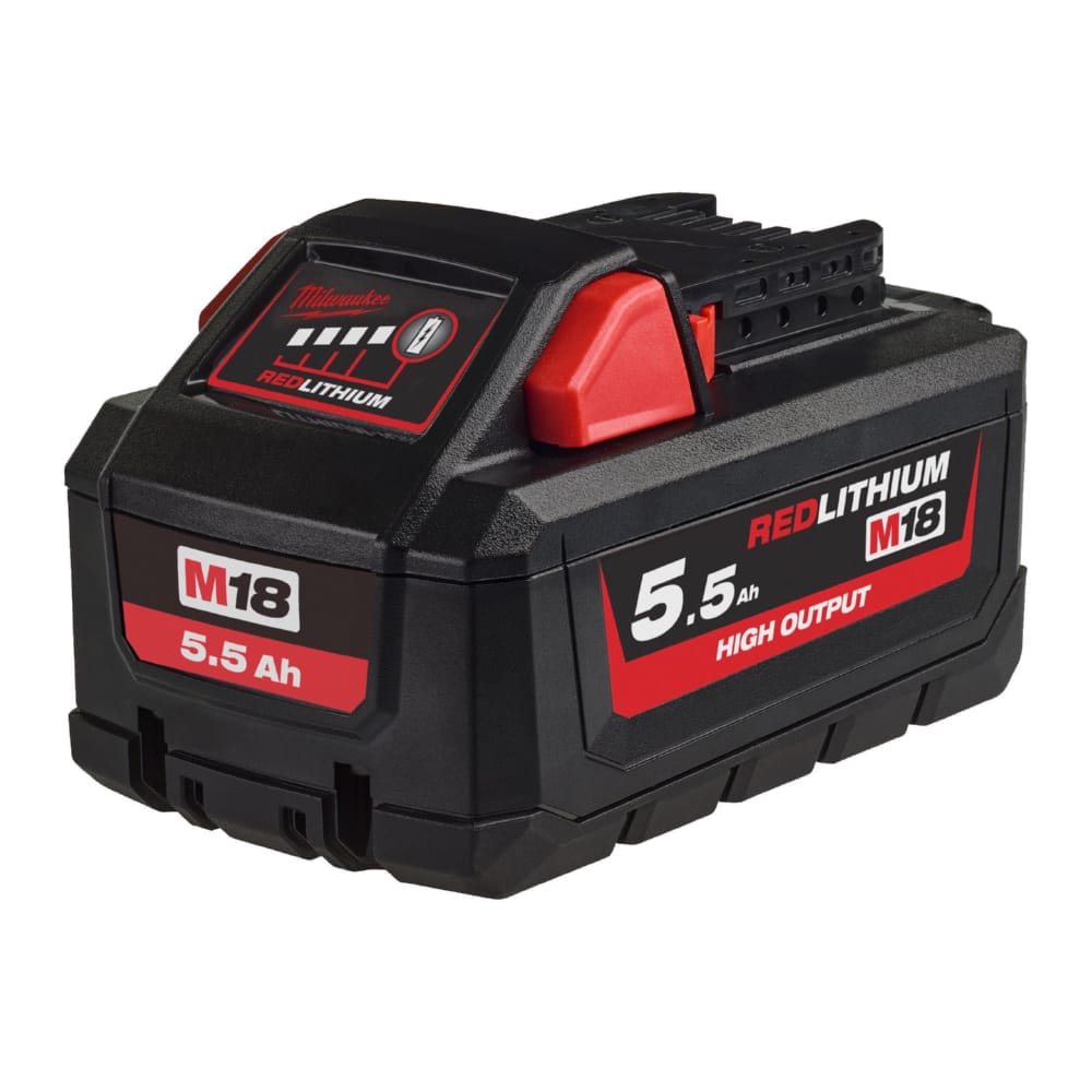 Акумулятор MILWAUKEE M18 HB5.5 HIGH OUTPUT™ 5.5 Ач 4932464712