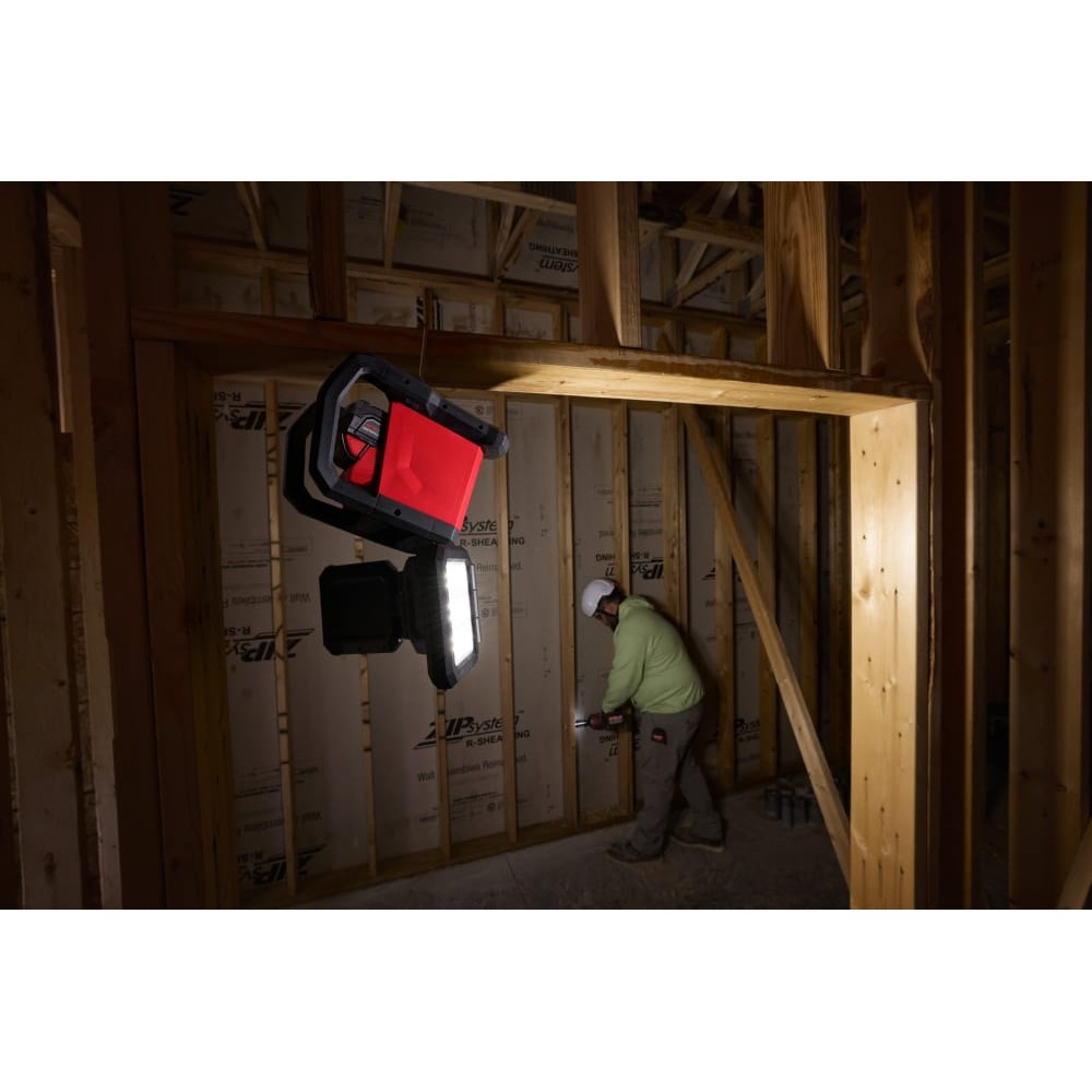Ліхтар світлодіодний акумуляторний MILWAUKEE M18 MDTL-0 з шарнірним світловим блоком