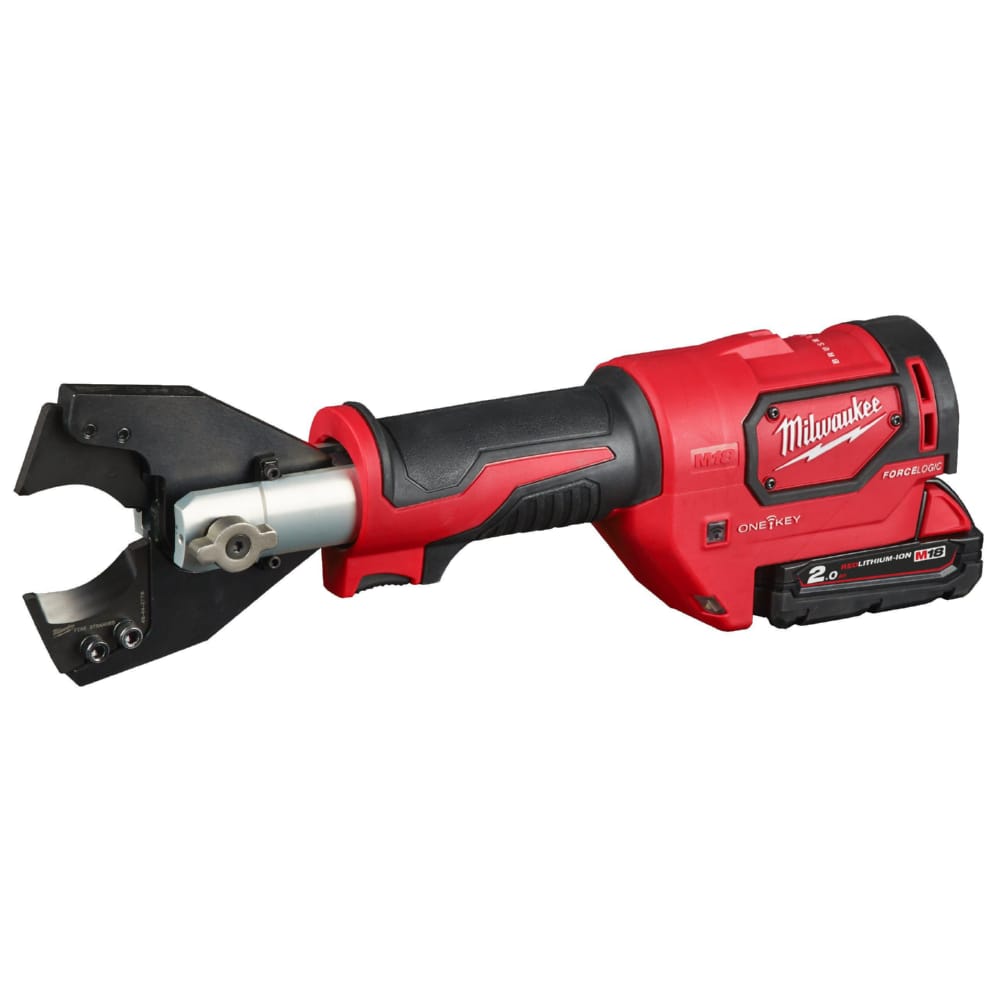 Кабелерез гидравлический аккумуляторный MILWAUKEE M18 ONEHCC-201C ACSR (ЗУ+2акк.Х2Ач+кейс)
