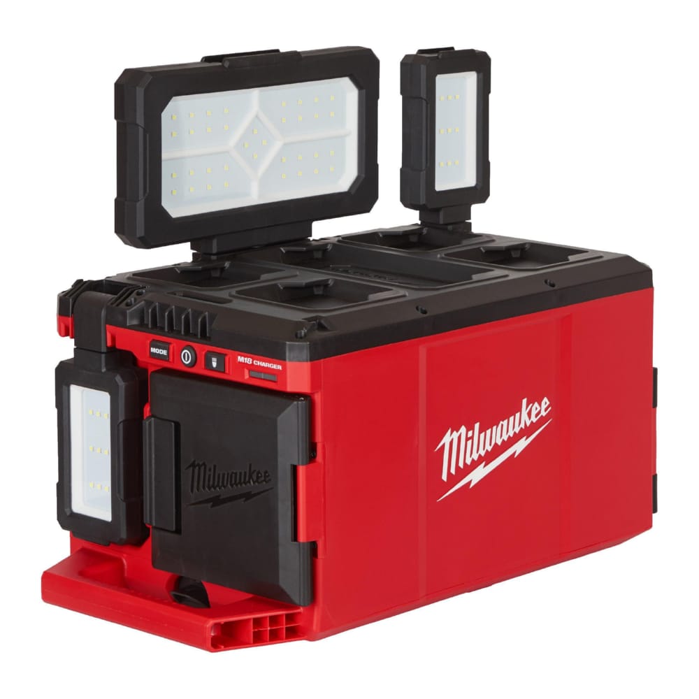Зарядний пристрій/ліхтар MILWAUKEE PACKOUT M18 POALC-0