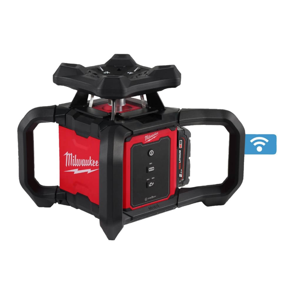Рівень лазерний ротаційний акумуляторний MILWAUKEE M18 RLOH600-201C 600м