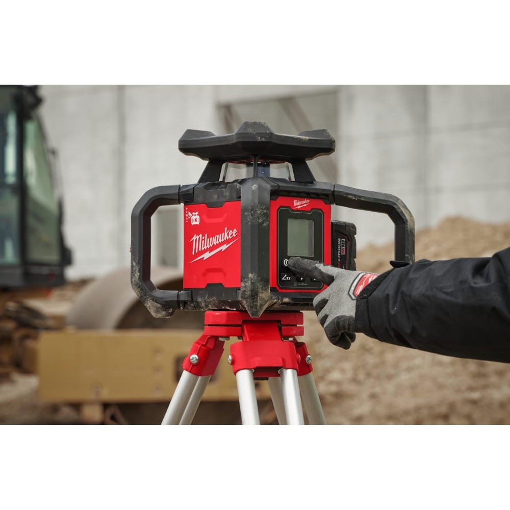 Рівень лазерний ротаційний акумуляторний MILWAUKEE M18 RLOHV1200-501C 1200м