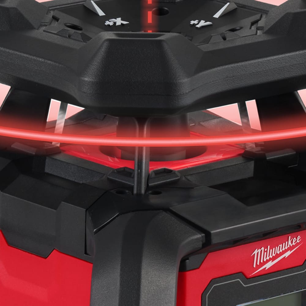 Рівень лазерний ротаційний акумуляторний MILWAUKEE M18 RLOHV1200-501C 1200м