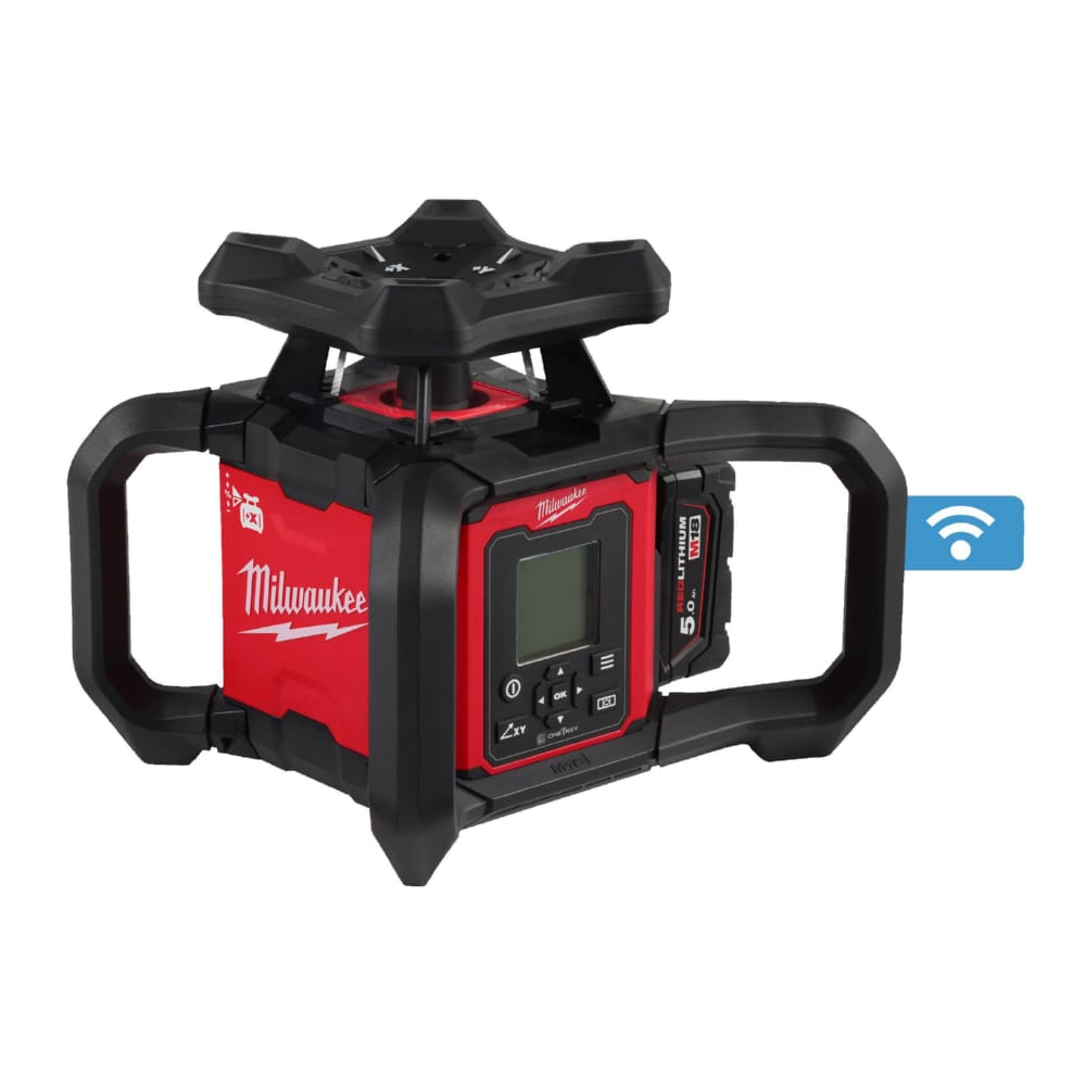 Рівень лазерний ротаційний акумуляторний MILWAUKEE M18 RLOHV1200-501C 1200м